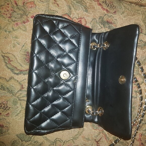 Black shoulder crossbody bag - Picture 6 of 8